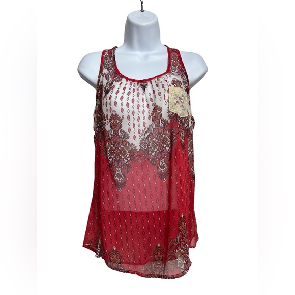 Lily White Tops - Lily White sheer blouse size medium